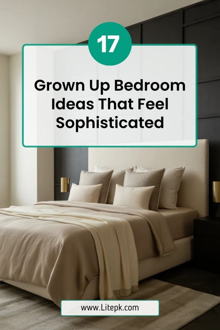17 Grown Up Bedroom Ideas That Feel Sophisticated