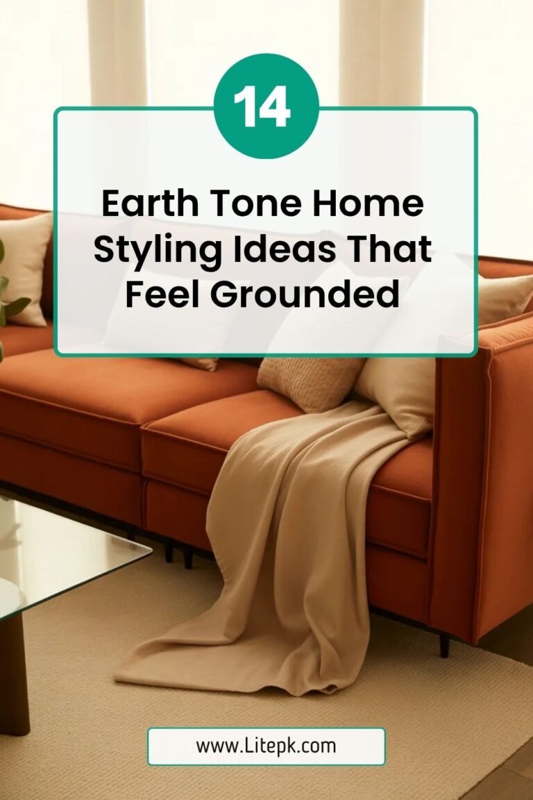 14 Earth Tone Home Styling Ideas That Feel Grounded
