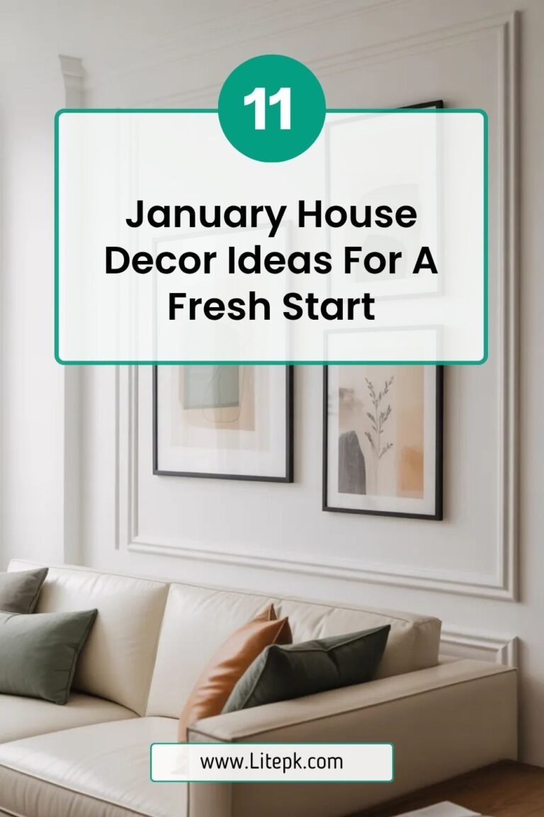 11 January House Decor Ideas For A Fresh Start