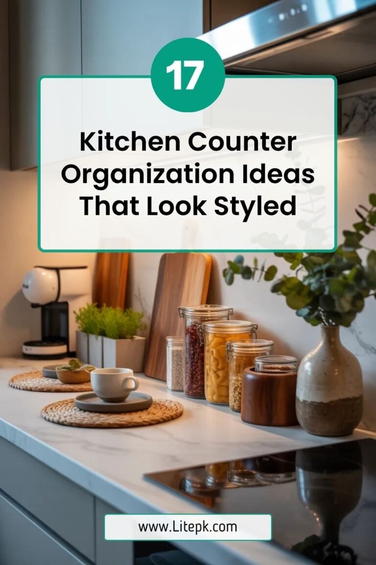 17 Kitchen Counter Organization Ideas That Look Styled