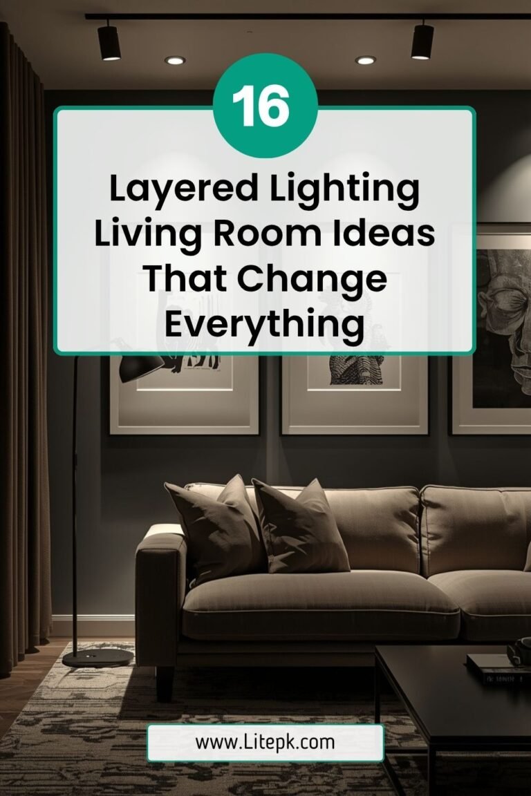 16 Layered Lighting Living Room Ideas That Change Everything