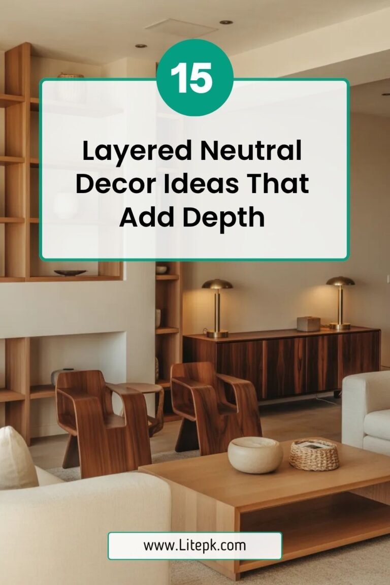 15 Layered Neutral Decor Ideas That Add Depth