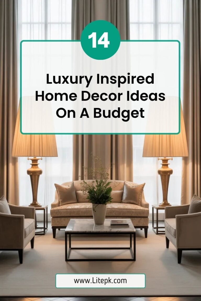 14 Luxury Inspired Home Decor Ideas On A Budget