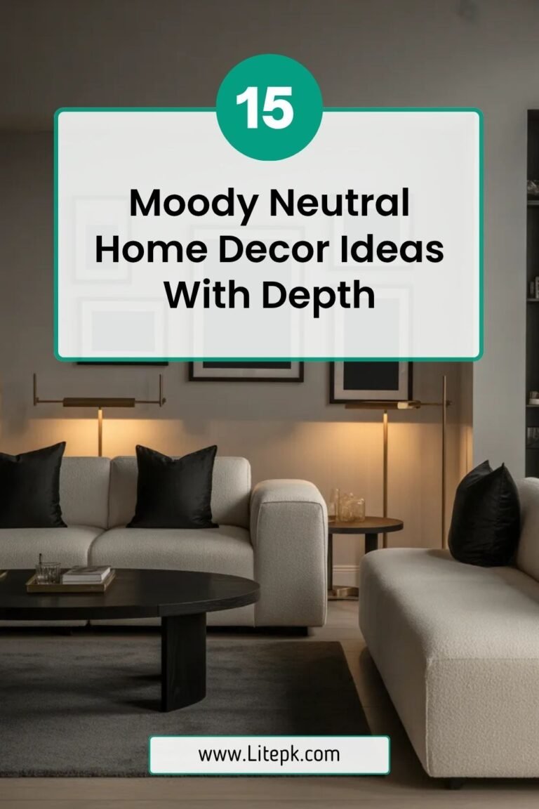 15 Moody Neutral Home Decor Ideas With Depth