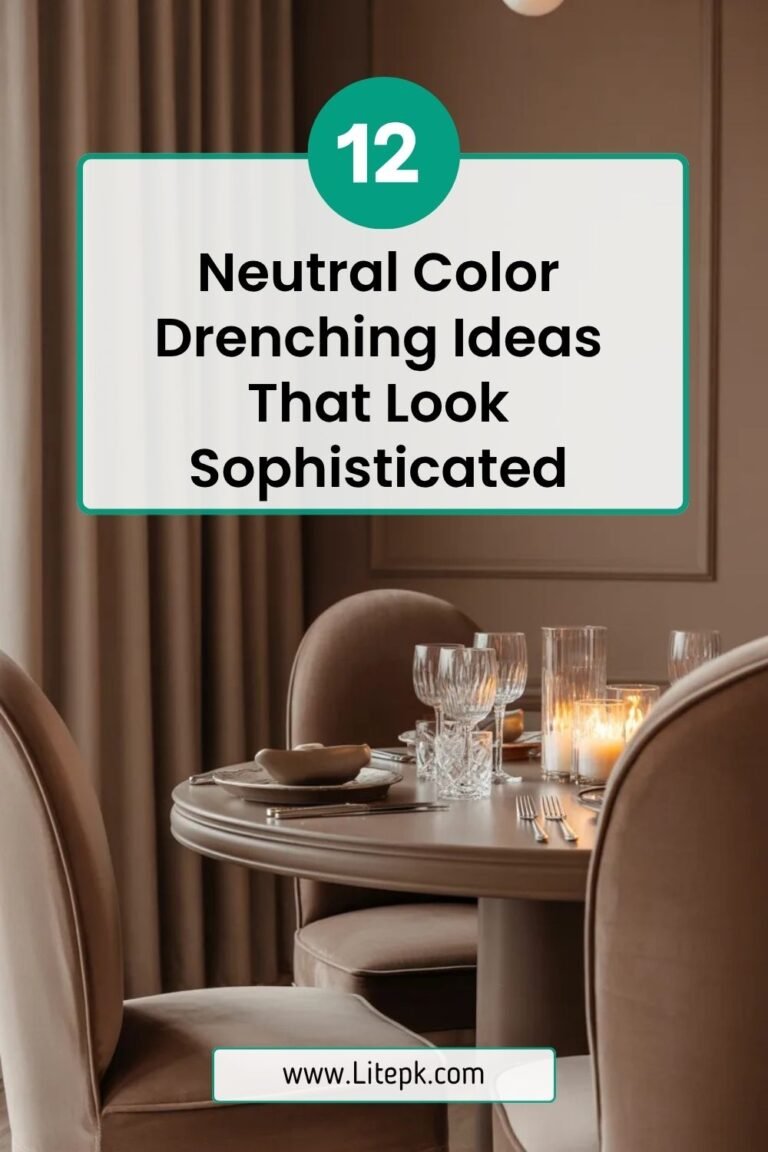 12 Neutral Color Drenching Ideas That Look Sophisticated
