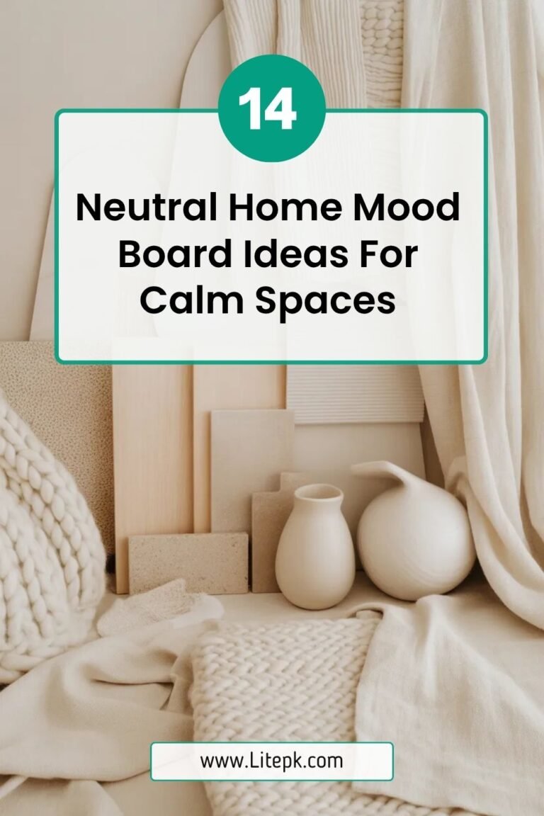 14 Neutral Home Mood Board Ideas For Calm Spaces