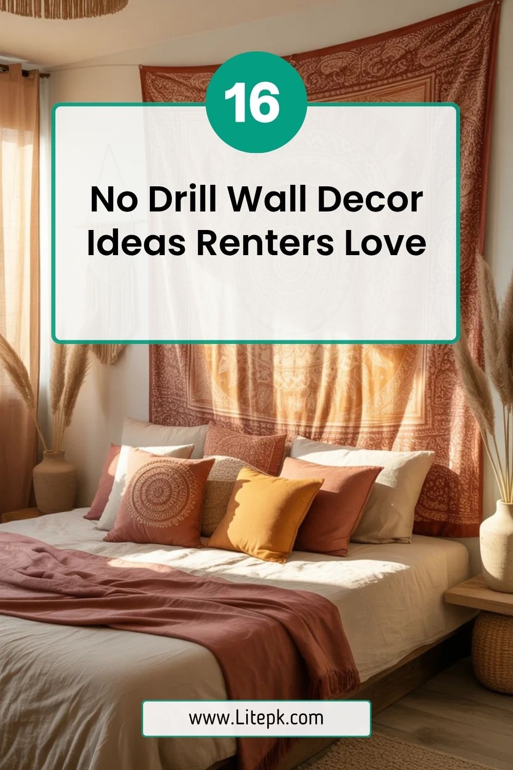 16 No Drill Wall Decor Ideas Renters Love