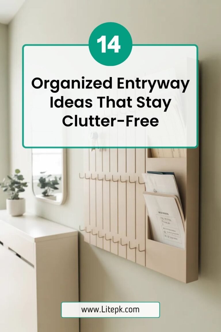14 Organized Entryway Ideas That Stay Clutter-Free