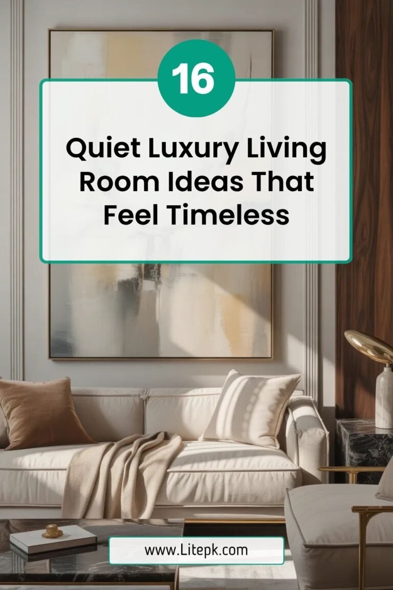 16 Quiet Luxury Living Room Ideas That Feel Timeless