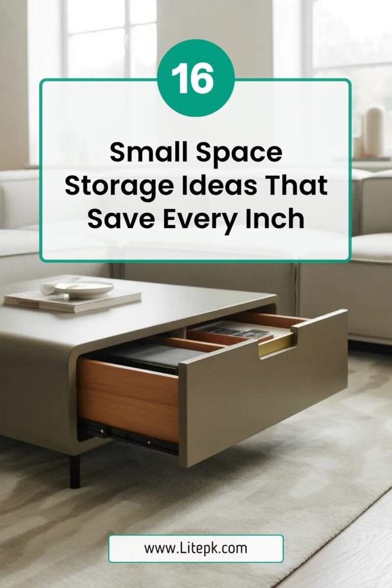 16 Small Space Storage Ideas That Save Every Inch