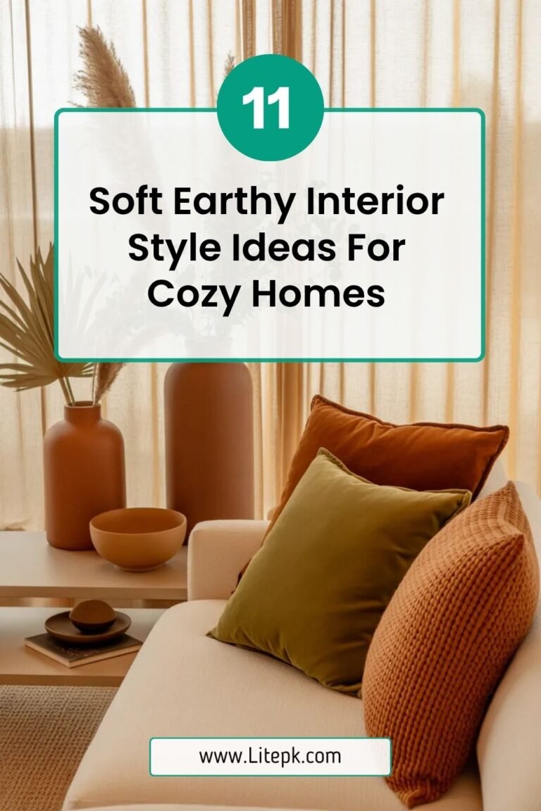 11 Soft Earthy Interior Style Ideas For Cozy Homes