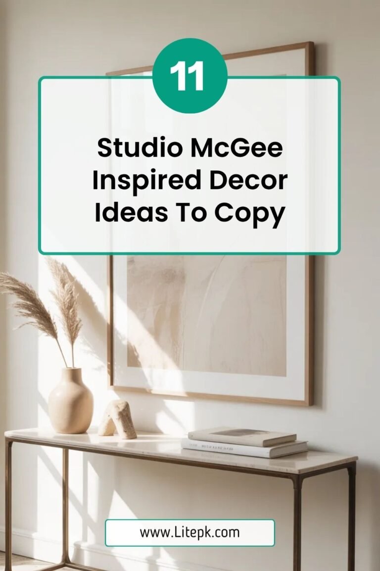 11 Studio McGee Inspired Decor Ideas To Copy