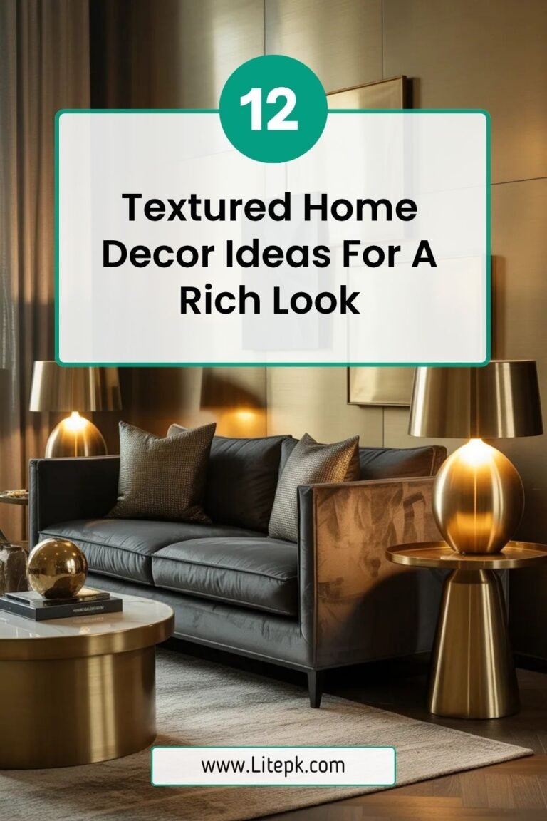 12 Textured Home Decor Ideas For A Rich Look