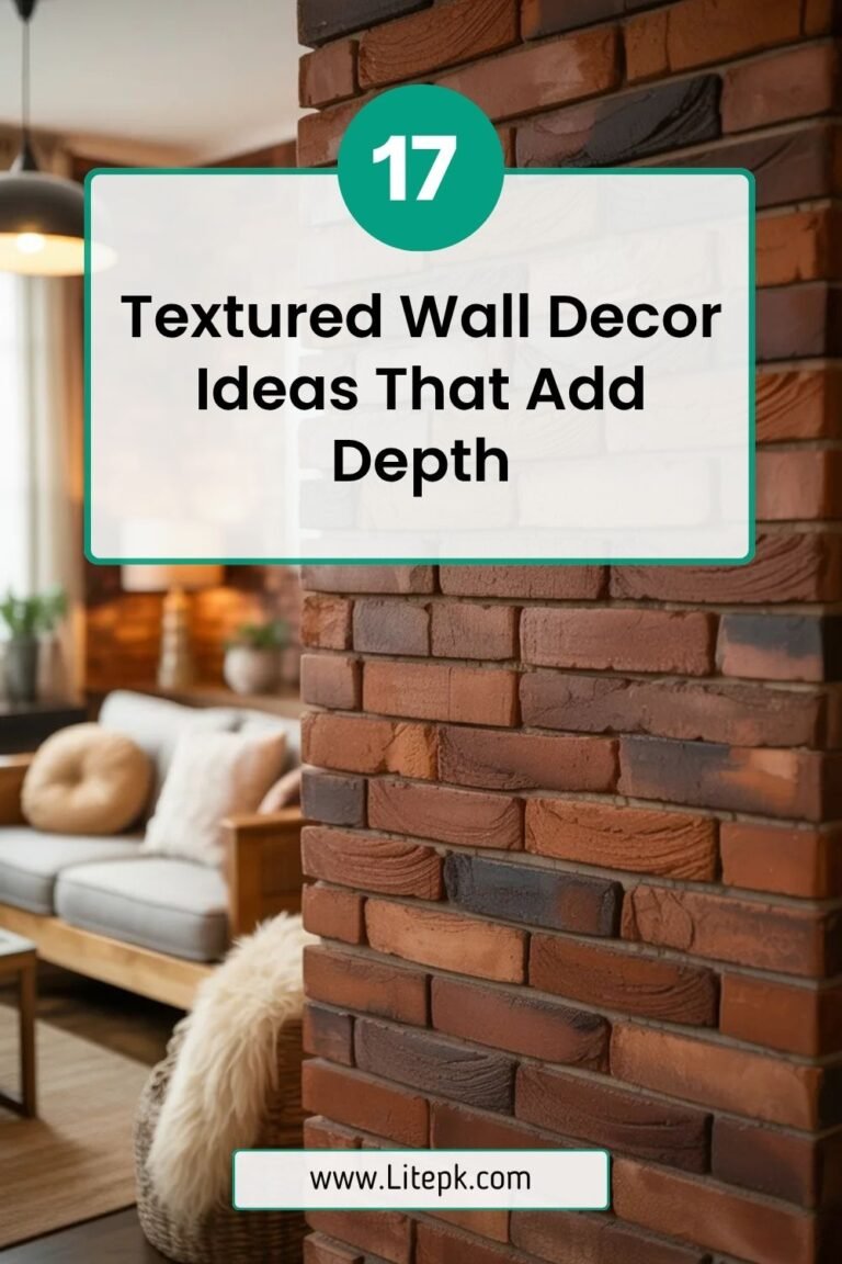 17 Textured Wall Decor Ideas That Add Depth