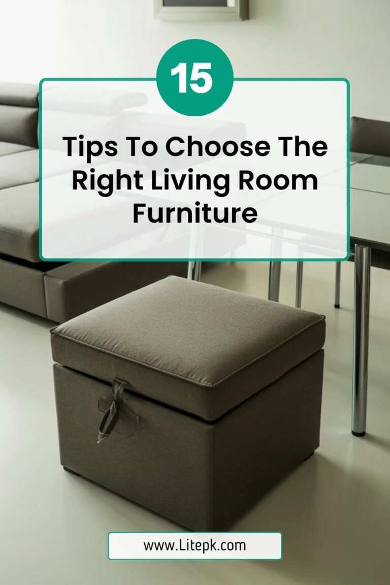 15 Tips To Choose The Right Living Room Furniture