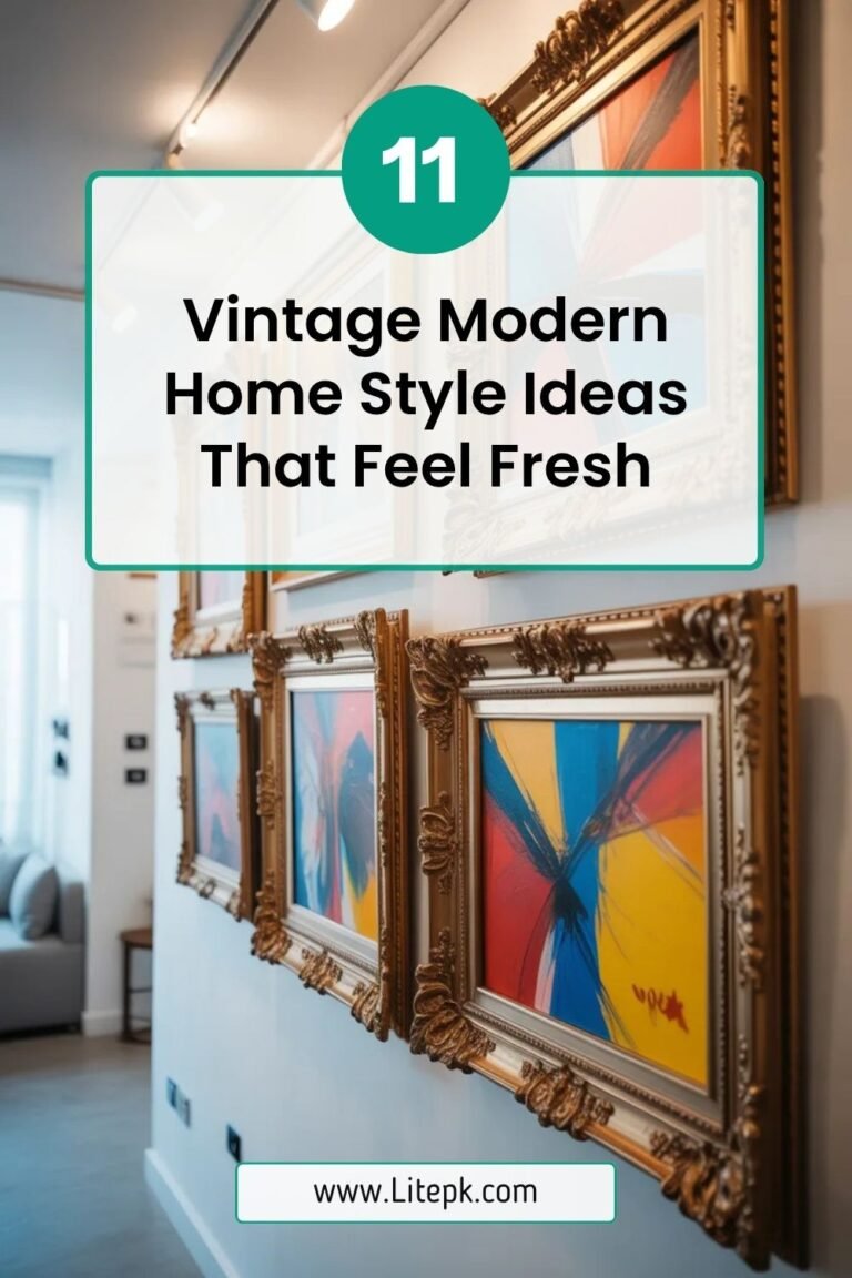 11 Vintage Modern Home Style Ideas That Feel Fresh