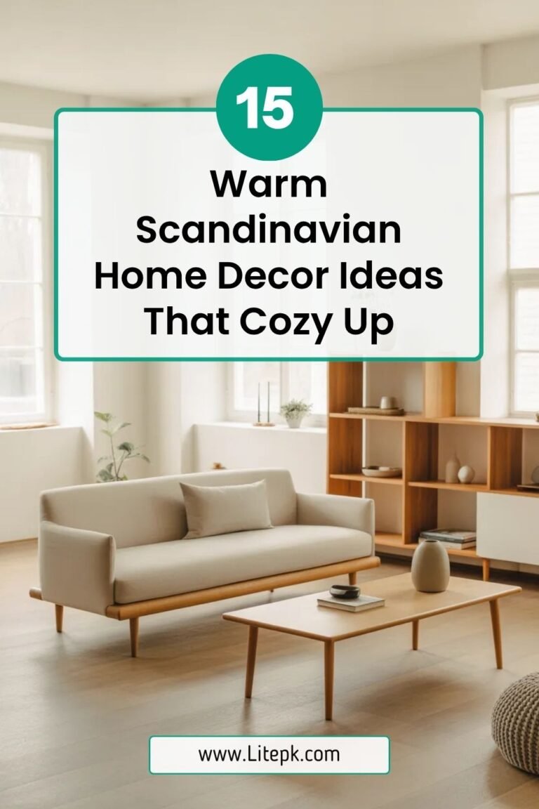 15 Warm Scandinavian Home Decor Ideas That Cozy Up