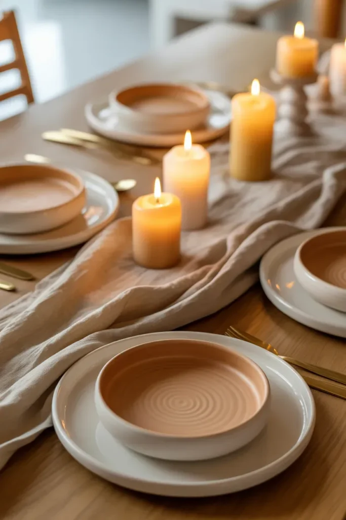 Cozy Dining Table Styling
