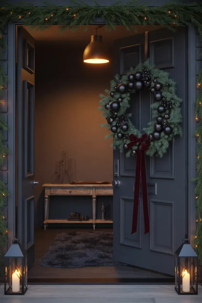 Dramatic Entryway Styling