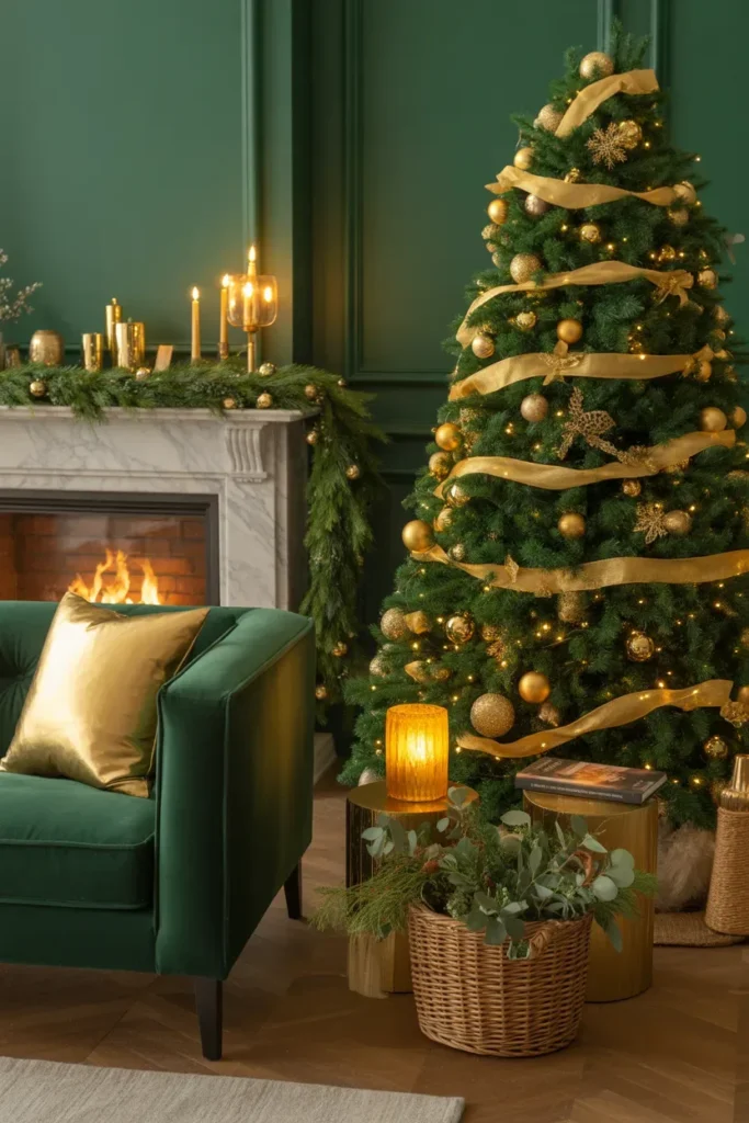 Forest Green and Gold