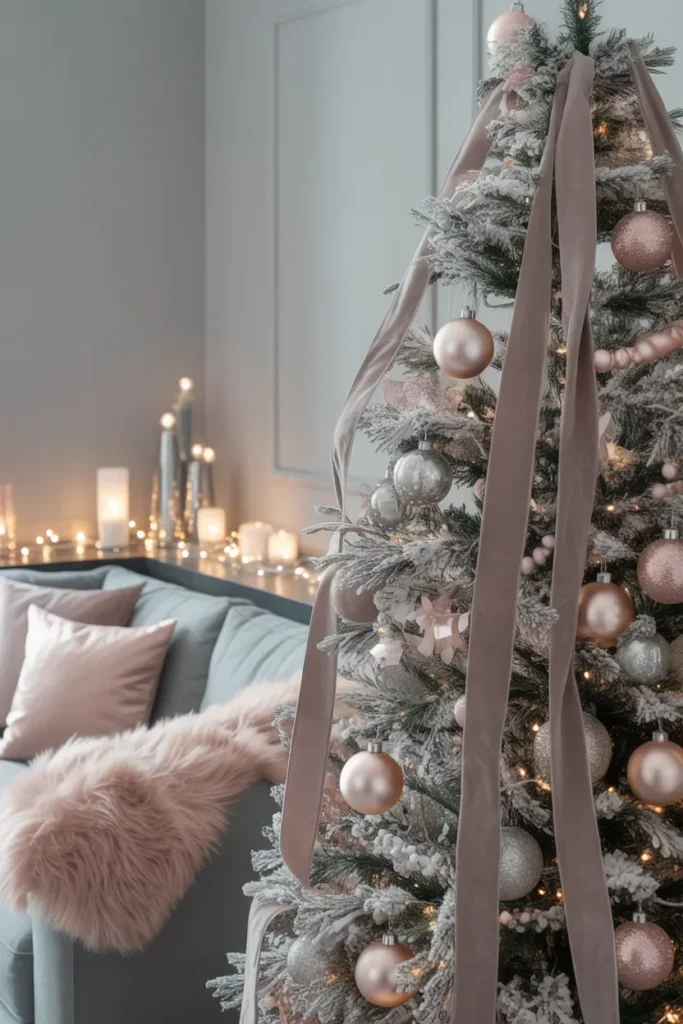 Soft Grey and Blush Pink