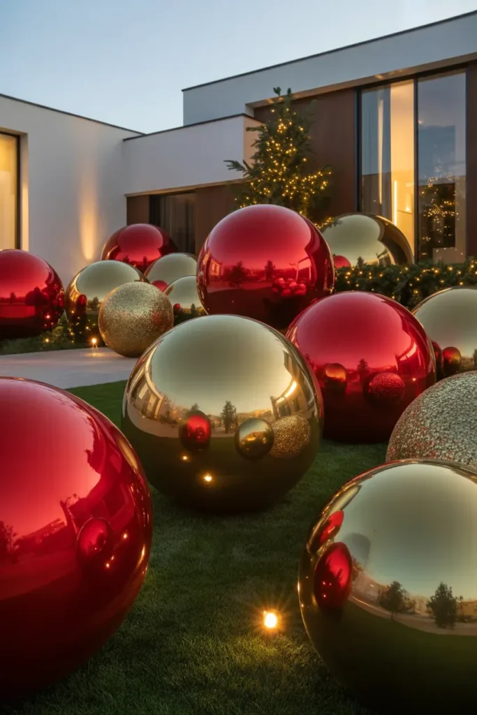 Handmade Oversized Outdoor Ornaments