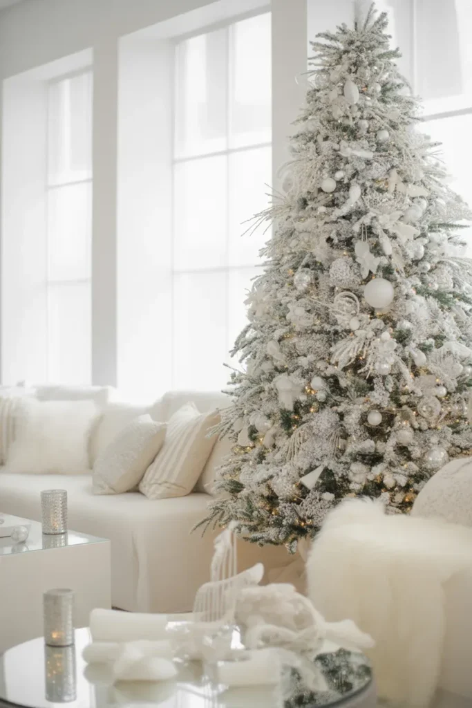 White and Silver Winter Wonderland