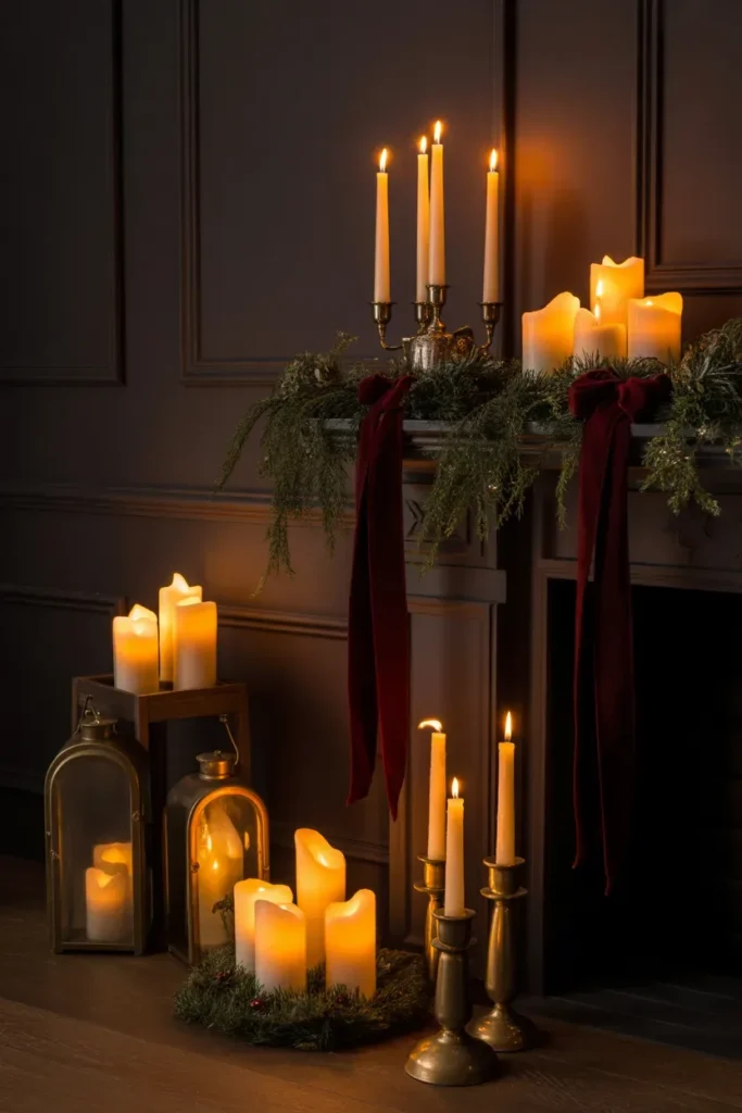 Dramatic Candlelight Styling