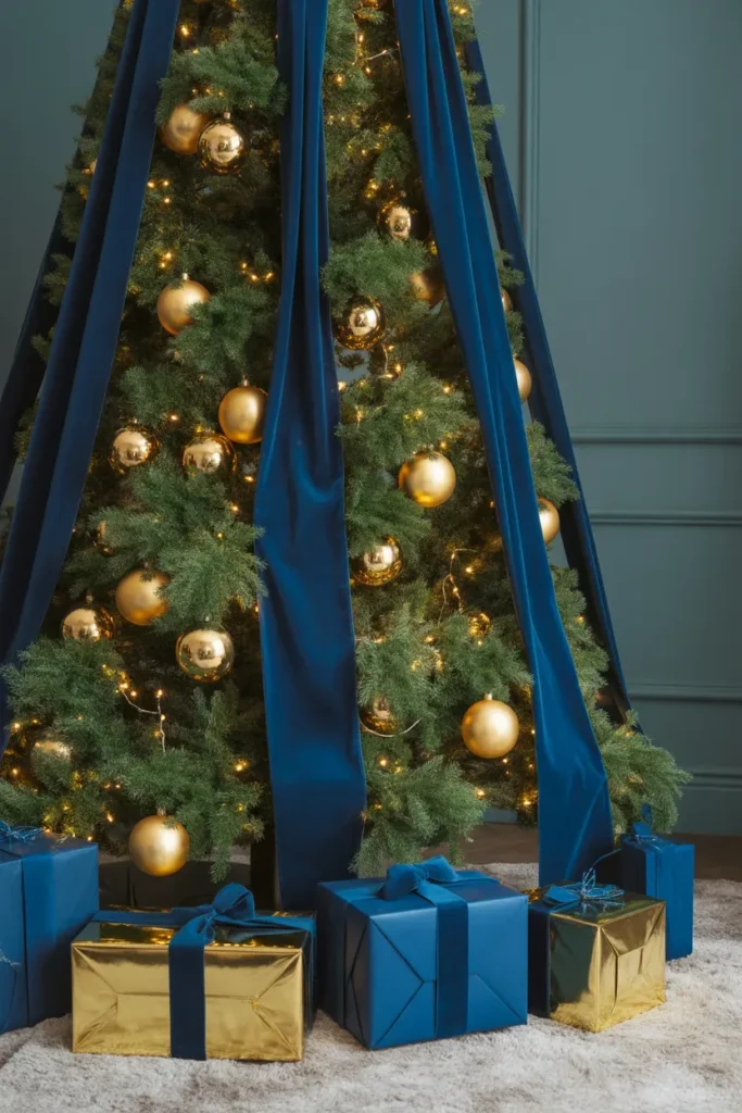 Blue and Gold Luxe Combination