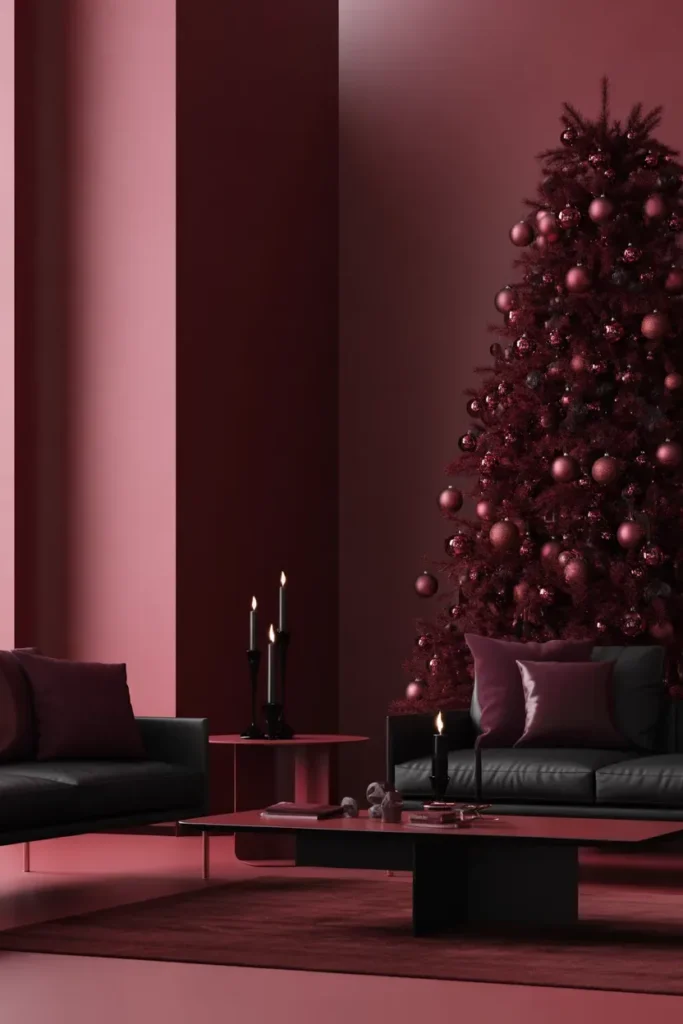 Burgundy and Black Modern Drama Theme