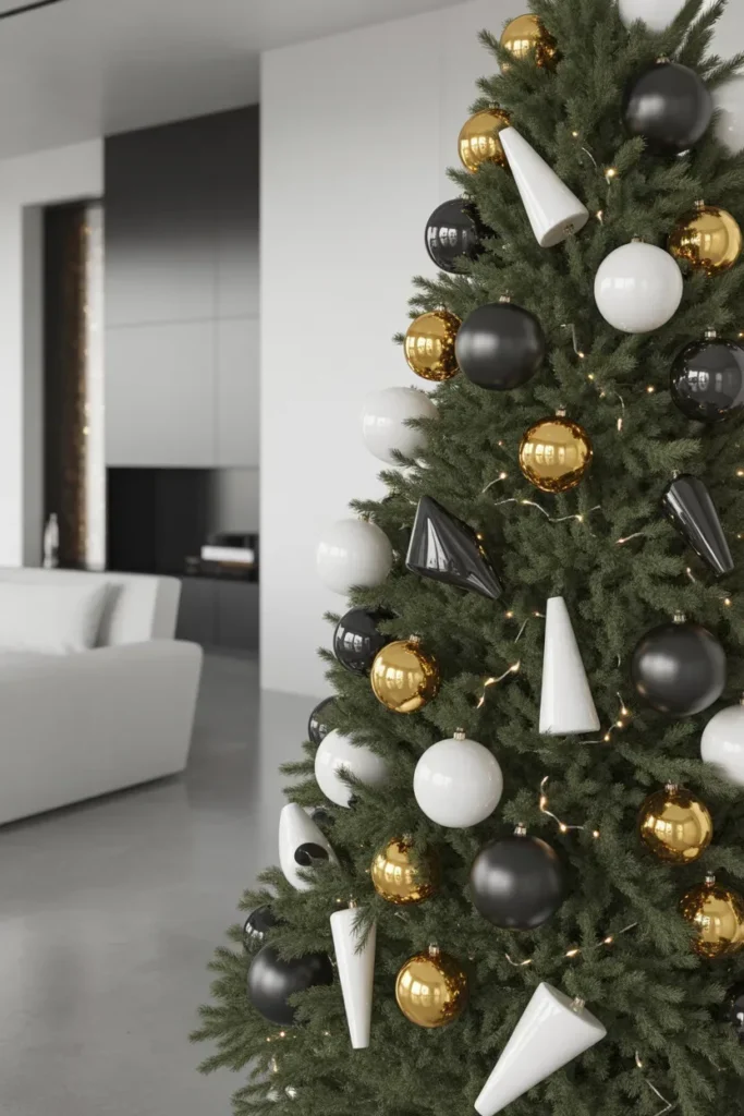 Black, White, and Gold Modern Chic