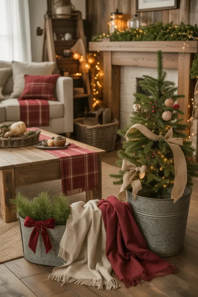 Burgundy Rustic Farmhouse Theme