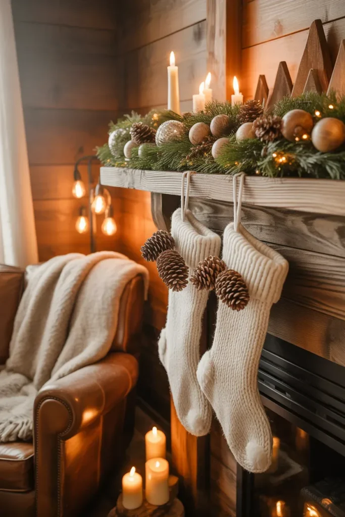Rustic Brown and Cream