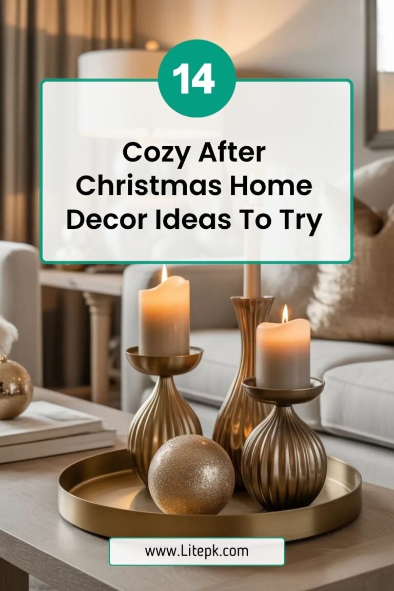 14 Cozy After Christmas Home Decor Ideas To Try