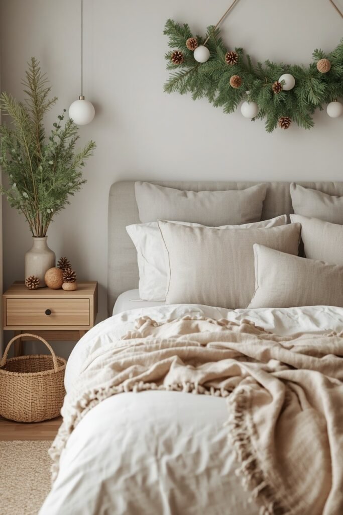 Decorate With Natural Greenery and Pinecones