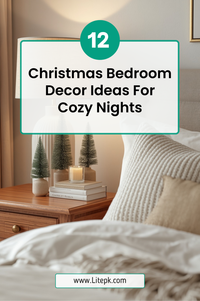 12 Christmas Bedroom Decor Ideas For Cozy Nights