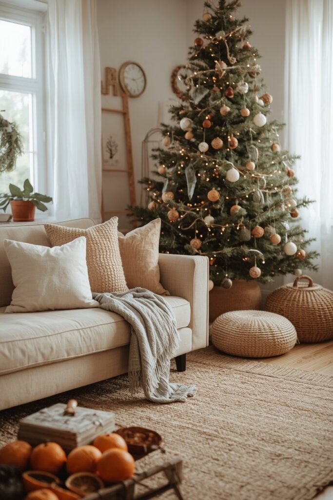 Choose a Warm Neutral Boho Christmas Color Palette