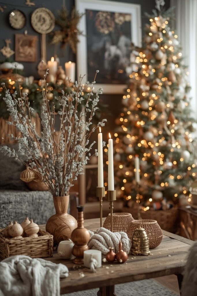 Use Vintage and Thrifted Christmas Pieces