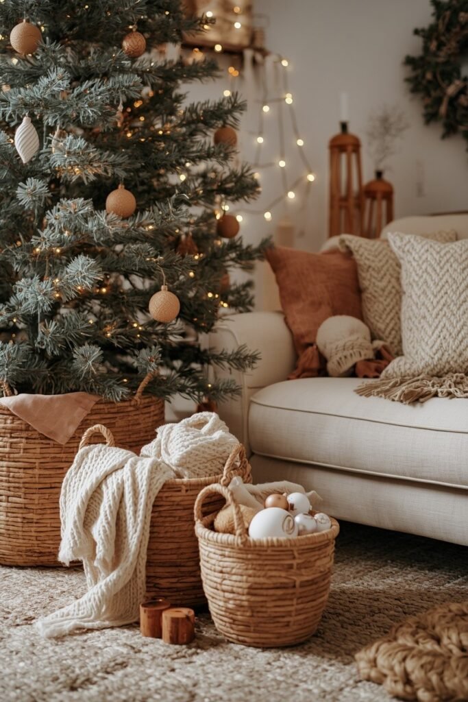 Decorate With Woven Baskets