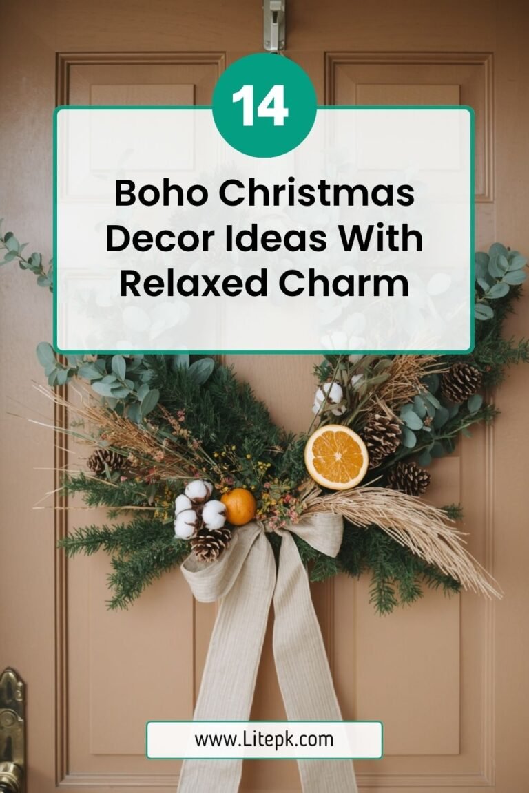 14 Boho Christmas Decor Ideas With Relaxed Charm