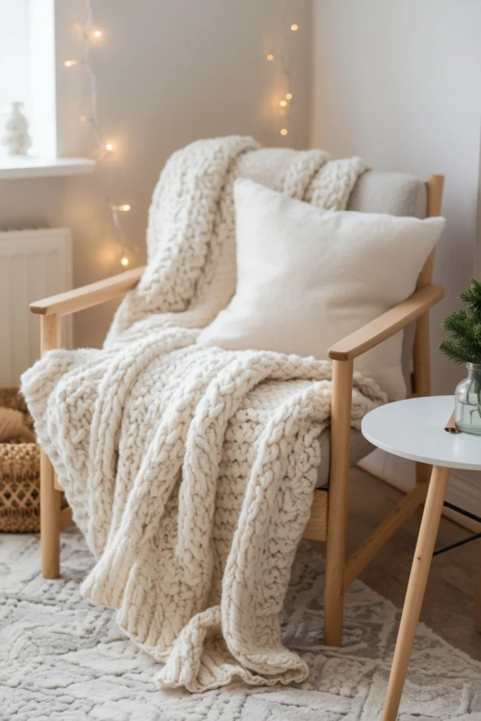 Decorate With Cozy Knitted and Wool Textures