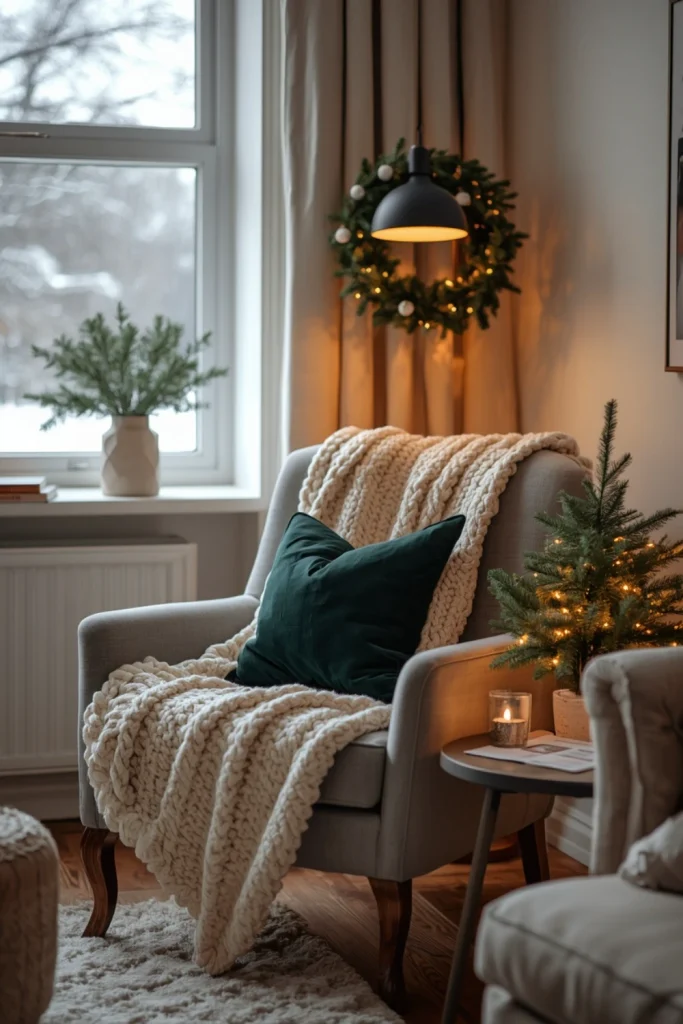 Design a Cozy Christmas Reading Corner
