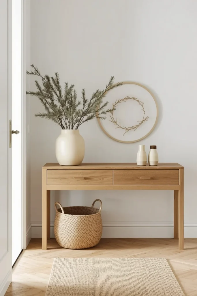 Decorate Your Entryway With Simple Christmas Accents