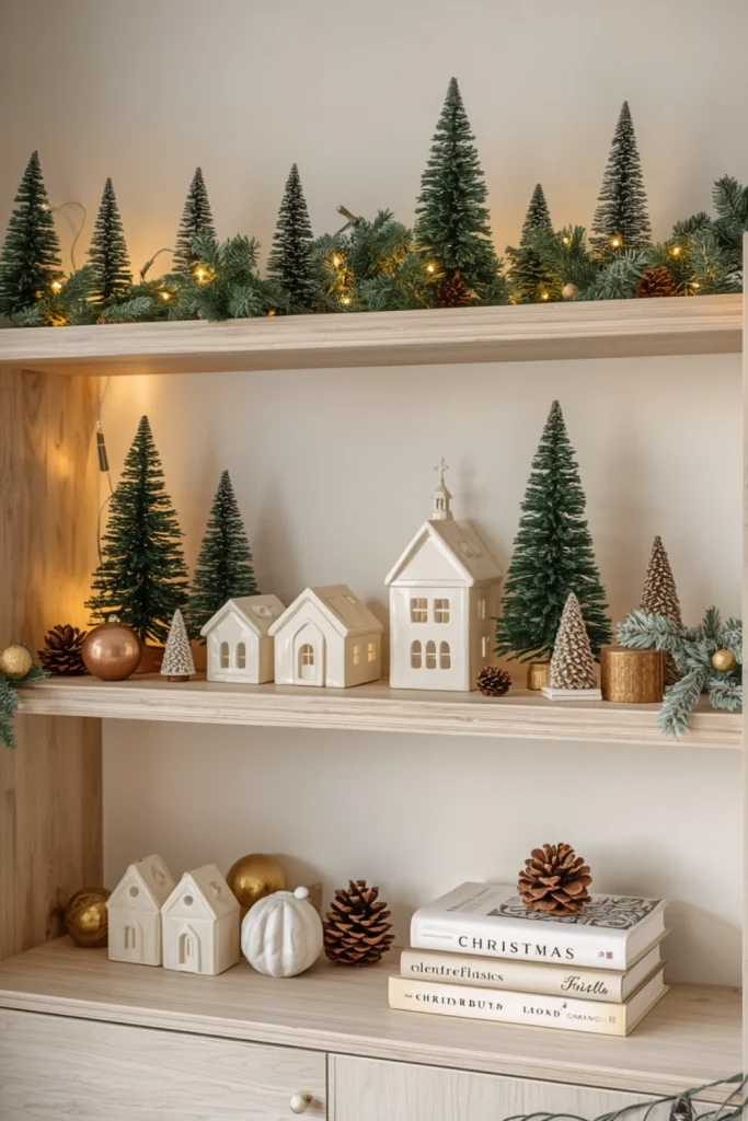 Style Your Shelves With Christmas Decor