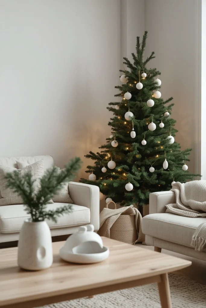 Decorate With a Modern Minimalist Christmas Theme