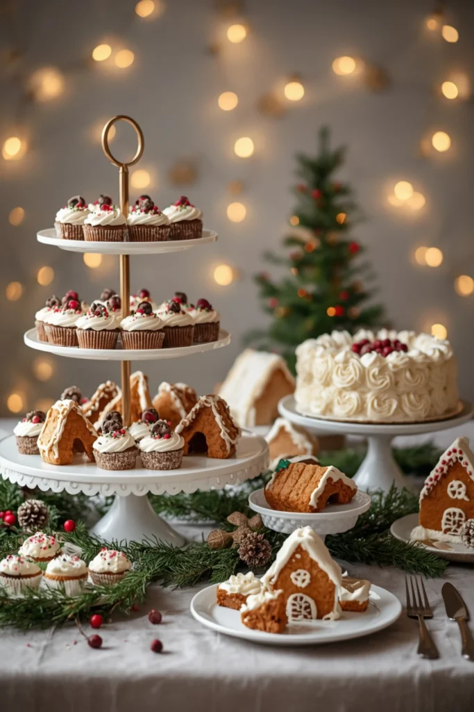 Set Up a Festive Christmas Dessert Table