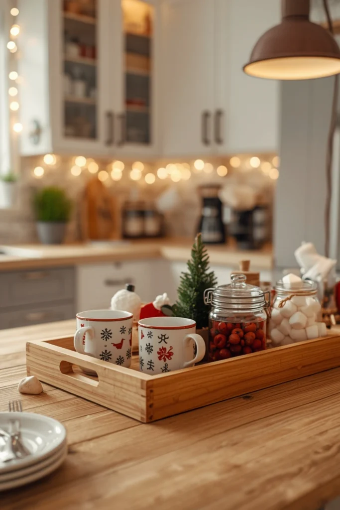 Create a Festive Christmas Coffee Station