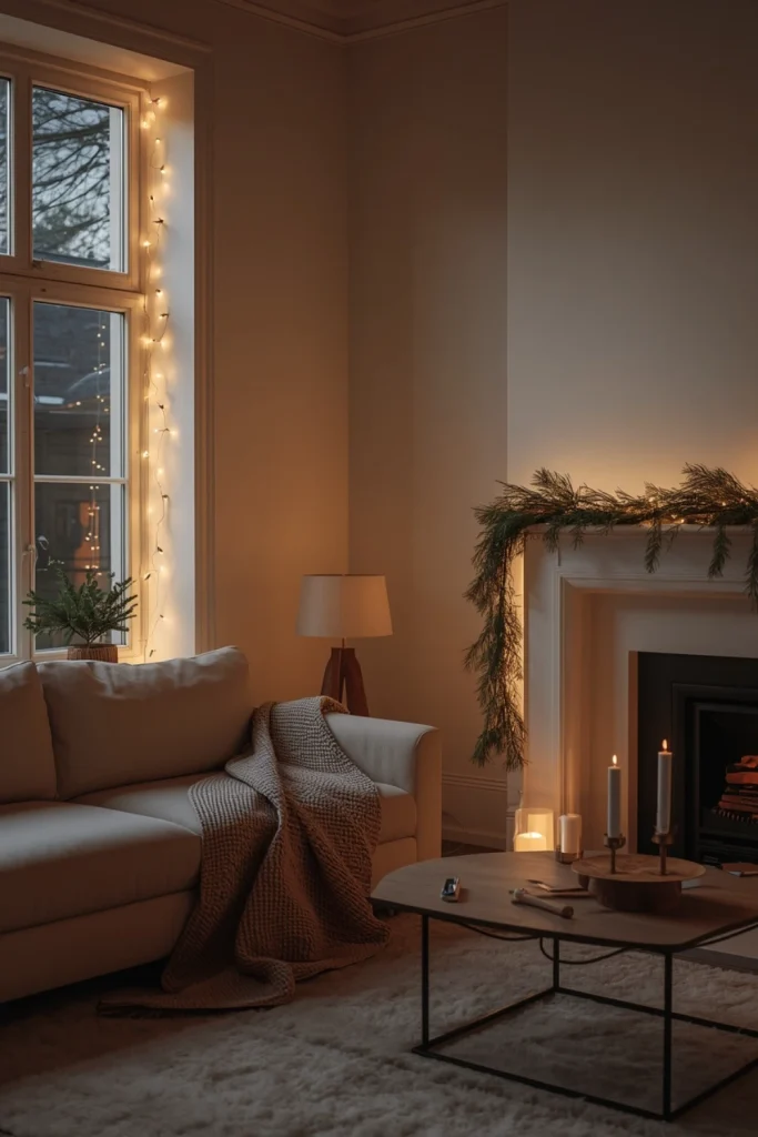 Use Warm White Christmas Lights