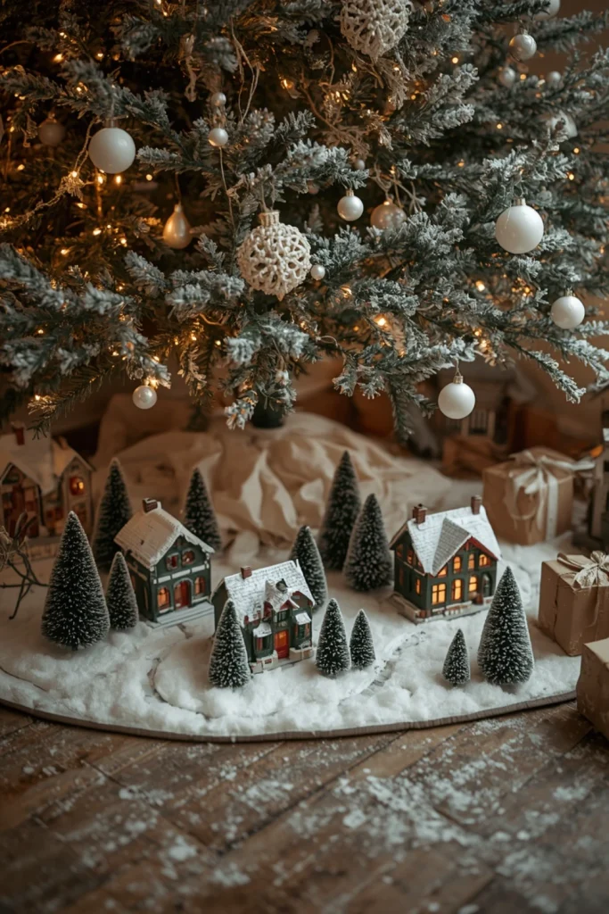 Build a Christmas Village Under the Christmas Tree