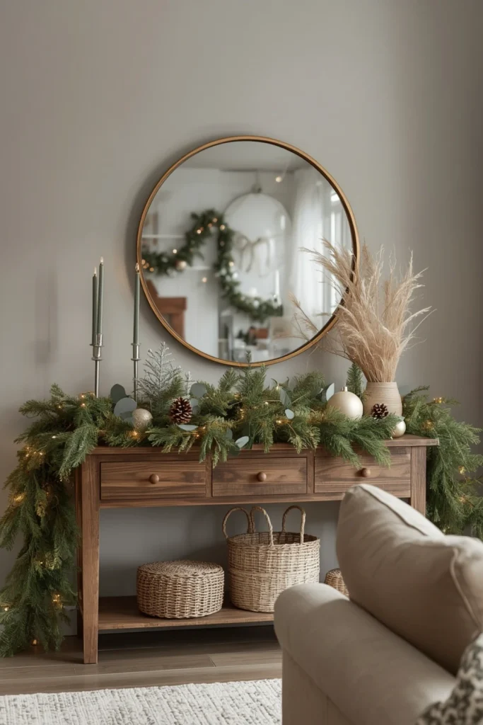 Decorate With Fresh Evergreen Garlands